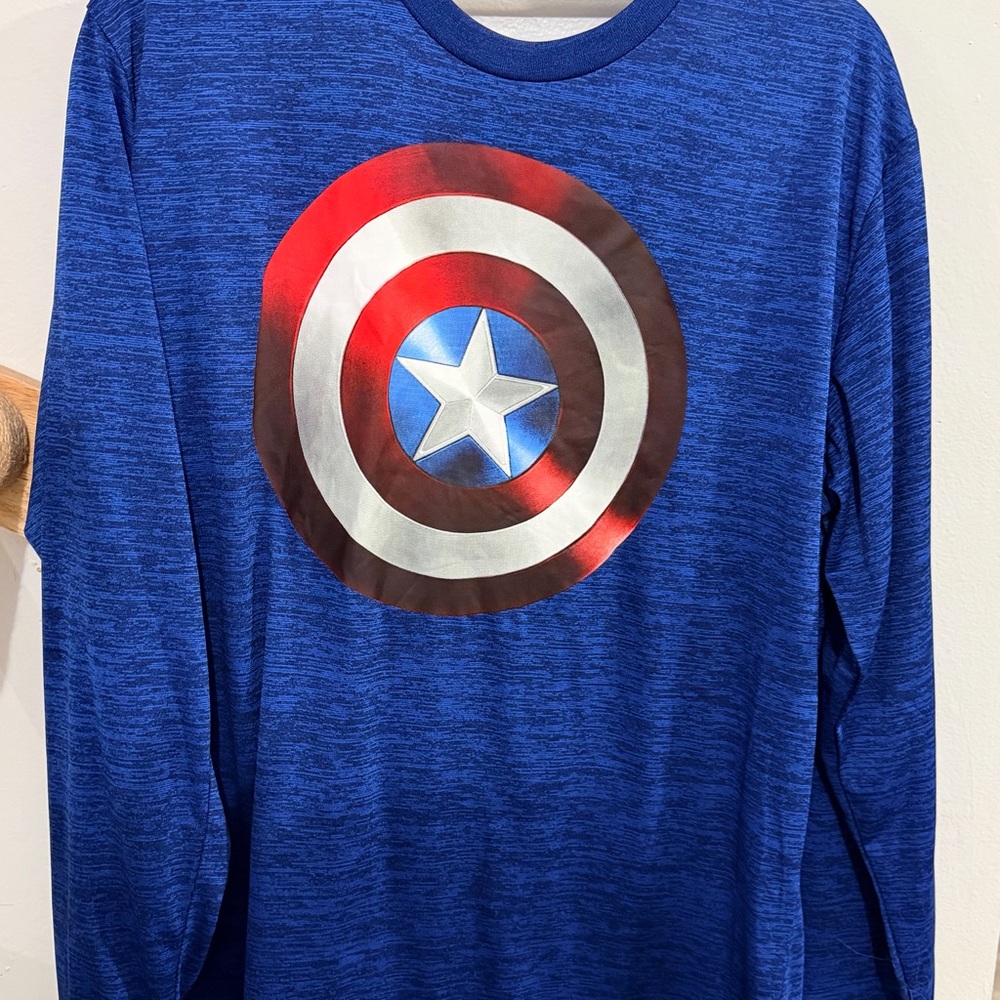 Marvel Avengers Blue Graphic Tee